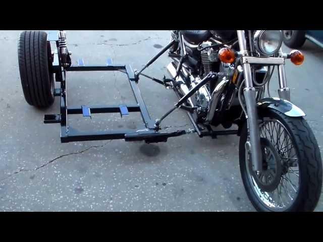 Suzuki Intruder 1400 with sidecar frame Part 2