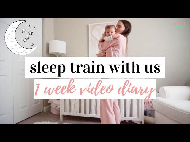 SLEEP TRAIN WITH US  | Co-Sleeping To Sleeping Through The Night | Sleep Training Tips