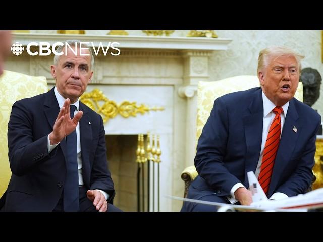 Carney and Trump meet at White House | See the full Q&A with reporters