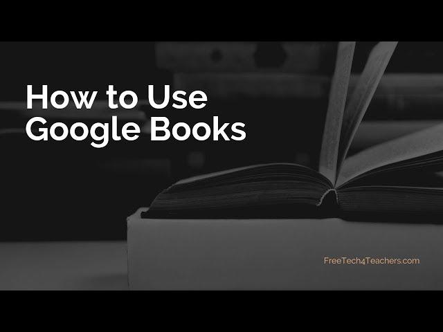 How to Use the New Version of Google Books