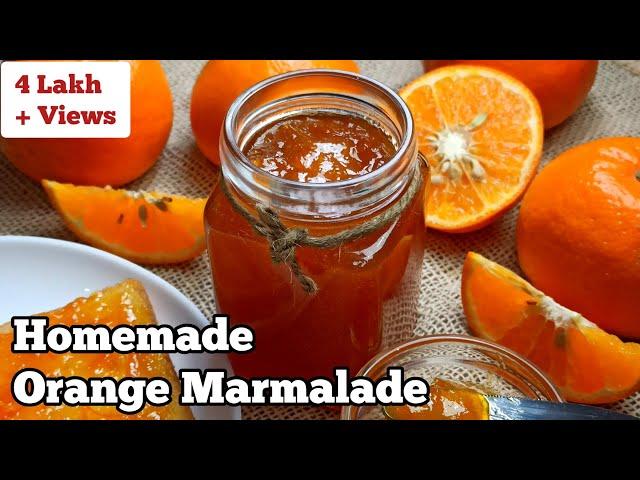 Homemade ORANGE MARMALADE Recipe~Easy Step-By-Step Tutorial | Delicious Orange Jam !