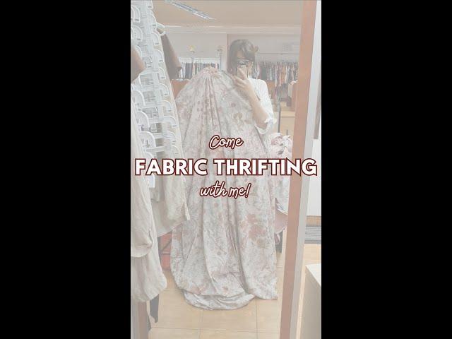 I Went Fabric Thrifting in Budapest, Hungary!