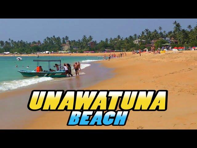 UNAWATUNA Beach - Sri Lanka (4k)