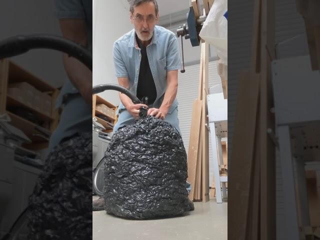 Reducing the Volume of Shavings for Storage, Transportation, Etc