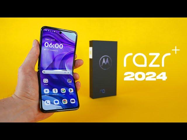 Motorola RAZR Plus 2024 UNBOXING & First Impressions