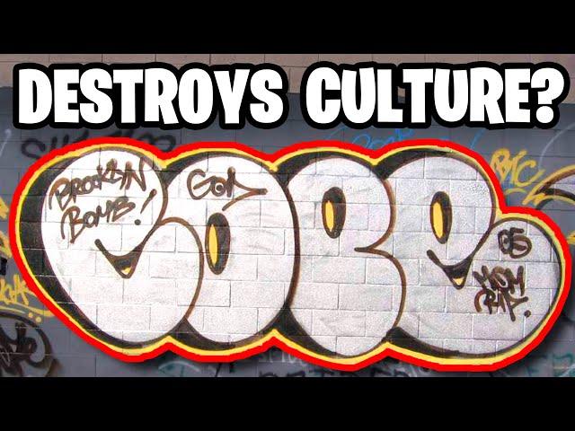 Does Graffiti DESTROY Culture : or Does it Help Culture?!