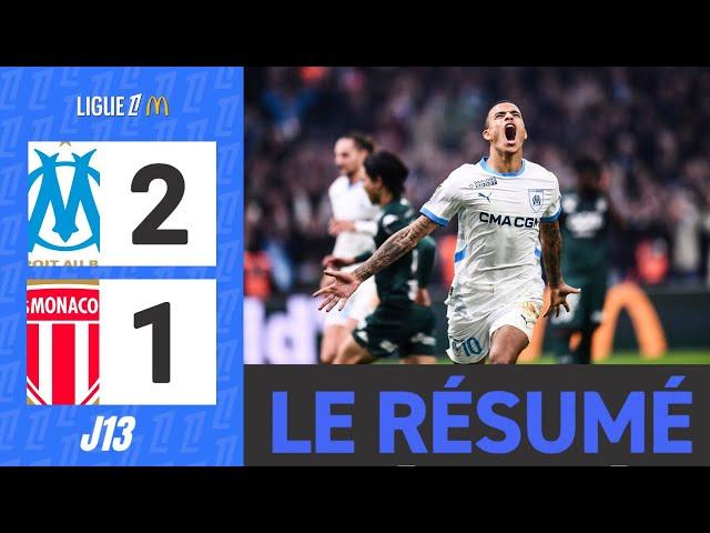 Olympique de Marseille - AS Monaco | 2-1 | Le Résumé | Ligue 1 2024-25