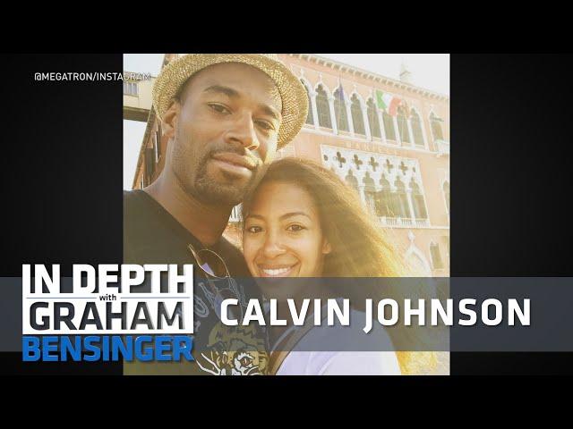 Calvin Johnson: $100 bet led to love with Lions intern