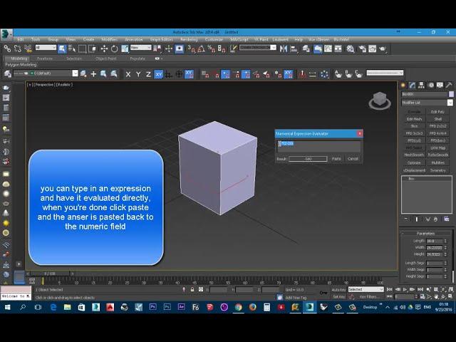 3DS Max Numerical Expression Evaluator
