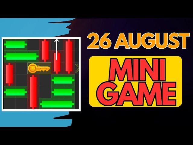 26 August hamster kombat MINI GAME