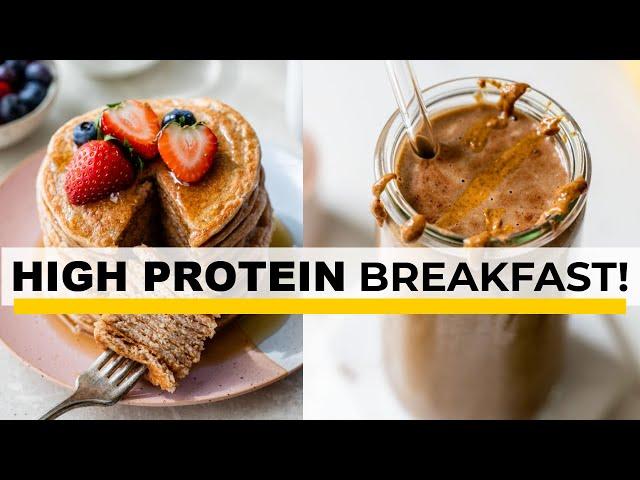 5 HEALTHY BREAKFAST IDEAS | easy, high-protein recipes