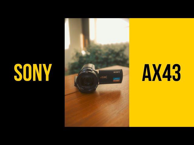 SONY AX43 | CONSUMER CAMCORDER PREMIUM DARI SONY #Shorts