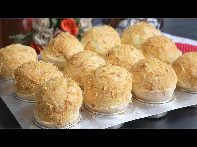 PÃO DE QUEIJO FÁCIL RÁPIDO E SUPER CROCANTE | SEM SUJAR AS MÃOS | NÃO PRECISA SOVAR NEM ESCALDAR