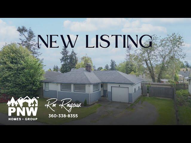Charming Updated 2-Bed Home in Olympia | Spacious Yard, Basement Potential, Prime Location!