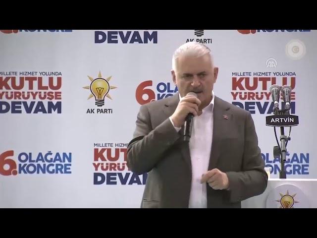 Başbakanımız Binali Yıldırım'dan verilen sözlerle ilgili mesaj