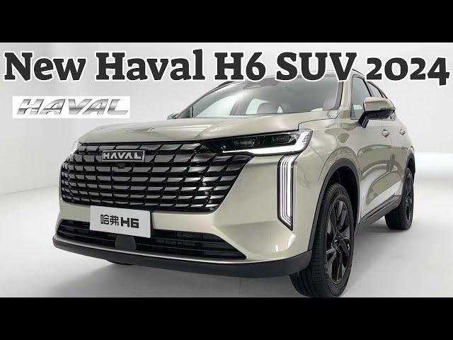 With New Look and Design. New Haval H6 SUV 2024