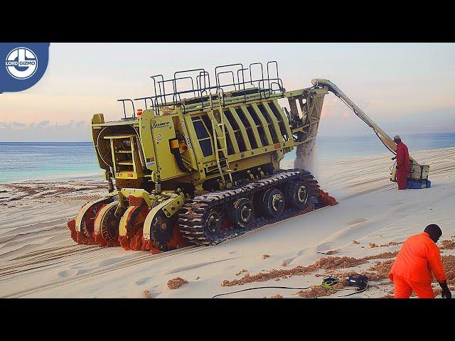 World's Most Powerful BEACH Cleaning Machines – Oddly Satisfying Video