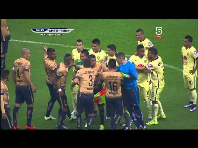 03/12/2015 América 0 - Pumas 3 Semifinal Ida