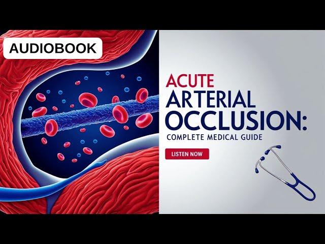 AUDIOBOOK / Acute Arterial Occlusion : Recognizing Symptoms Early, Diagnosis & Treatment Explained