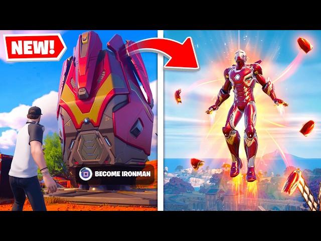 Fortnite's *NEW* Iron Man MYTHIC Update!