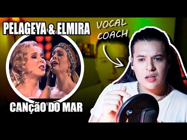 PELAGEYA & ELMIRA KALIMULLINA "Song of the Sea" | Vocal Coach ARGENTINE | reaction | Emma Arias