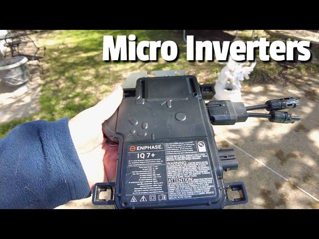 Experimenting with Enphase micro inverters