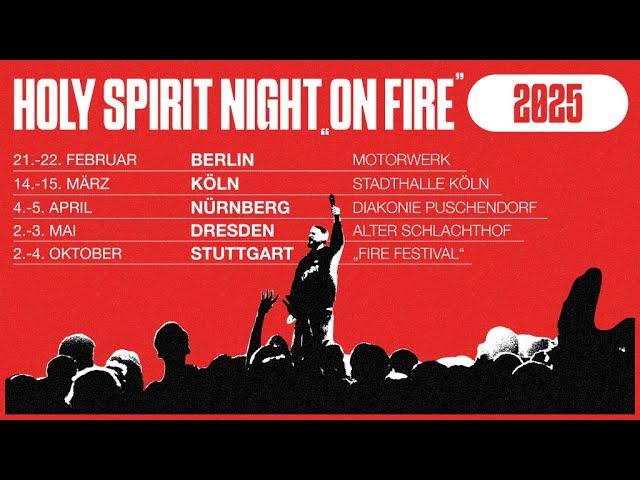 ON FIRE 2025 TRAILER I Holy Spirit Night I