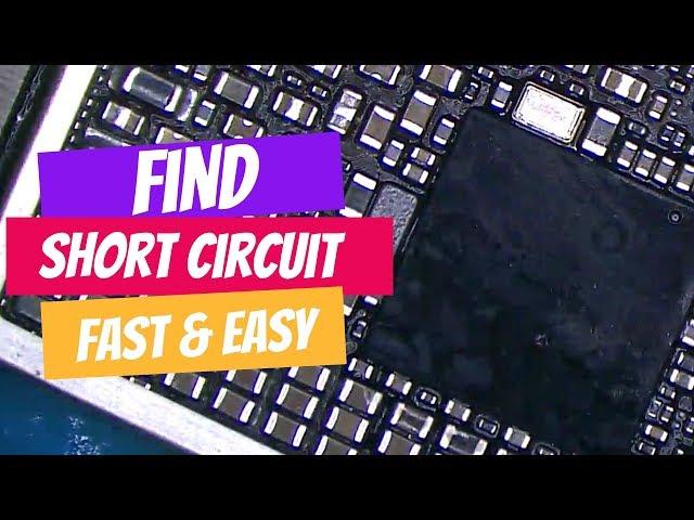 How To Fix Short Circuit In Mobile Phone and How to Find Shorted Component