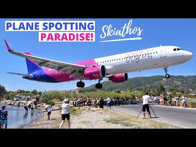 Plane Spotting Paradise | Skiathos Airport, the Second St Maarten | A Plane Spotting Movie [4K]