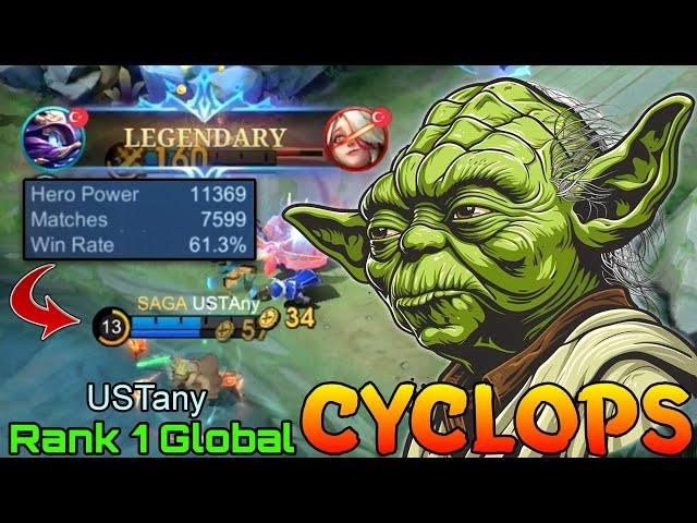 7,500+ Matches Cyclops VS Supreme Kadita & Gusion - Top 1 Global Cyclops by USTAny - Mobile Legends