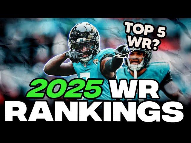 Top 50 Dynasty Wide Receiver Rankings (w/2025 Rookies)