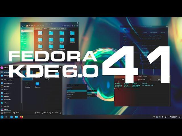 Fedora 41 - KDE 6.0 ES EL FINAL O EL COMEINZO? WAYLAND?