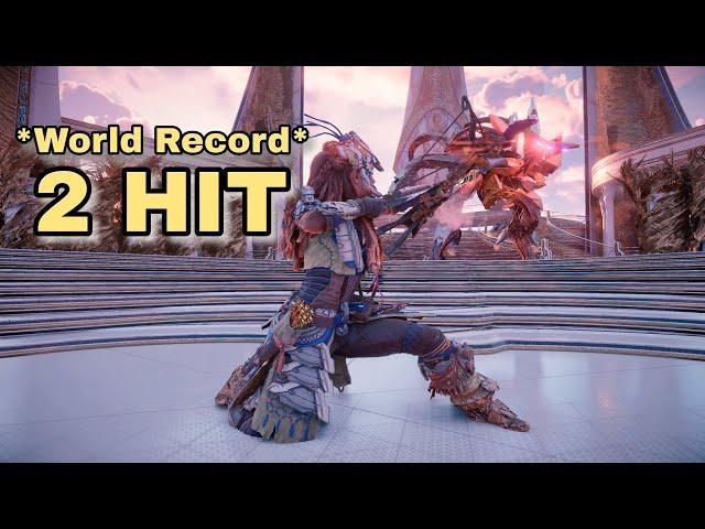 Horizon Forbidden West - 15 Seconds Final Boss Easiest Method | World Record |