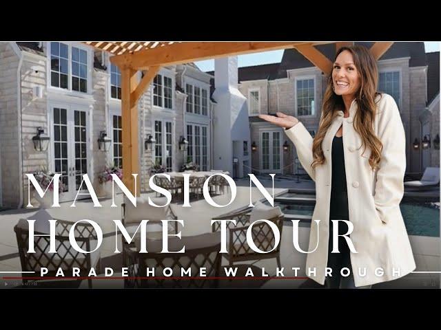 MANSION Tour!! Fully FURNISHED Dream Home! Incredible Parade Home Walkthrough