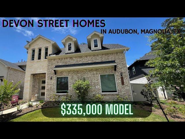 Devon Street Homes | Mockingbird | 1,759 SF | 4 Bed | Magnolia, Texas | Model Home Tour | Audubon