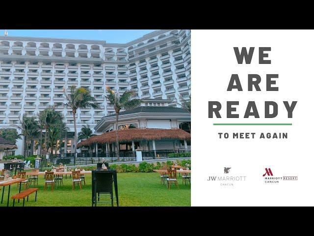 Marriott Cancun Meetings + Events Cleanliness Program