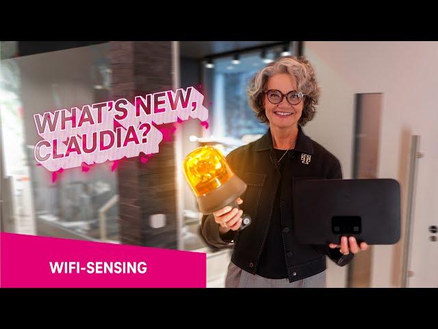 Wifi Sensing. Schutz durch KI im Router | What's new, Claudia |Deutsche Telekom