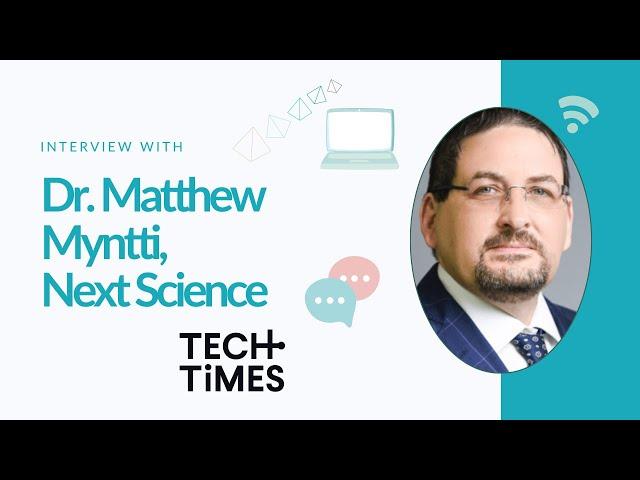 NEXT SCIENCE'S Dr. Matthew Myntti: "The biggest primary cause is the overuse of antibiotics"