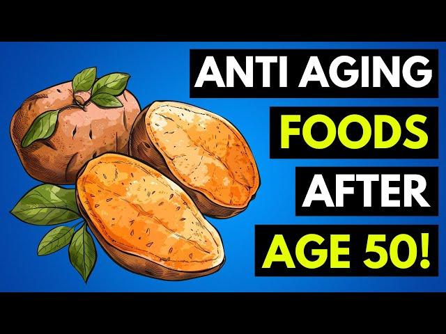 Top 15 Foods To Eat After 50 | Live Healthy Over 50 (Anti-Aging Benefits)