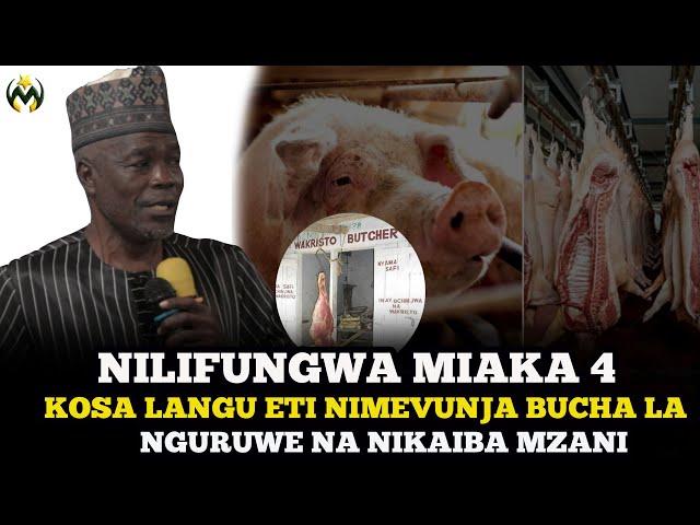 DR. OTHMAN MAZINGE | NILIFUNGWA MIAKA 4 KISA NIMEVUNJA BUCHA LA NGURUWE NA KUIBA MZANI