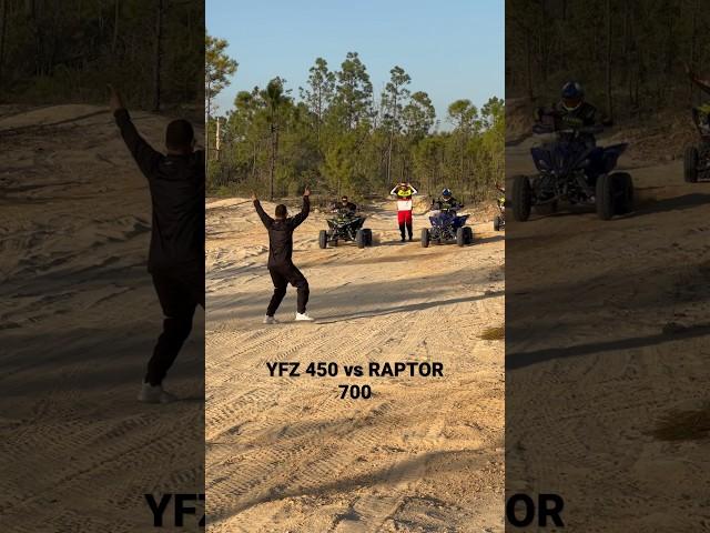 Raptor 700 vs Yfz 450