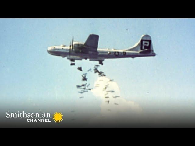 A B29 Bombing Mission Is Interrupted by Japanese Fighters  Air Warriors | Smithsonian Channel