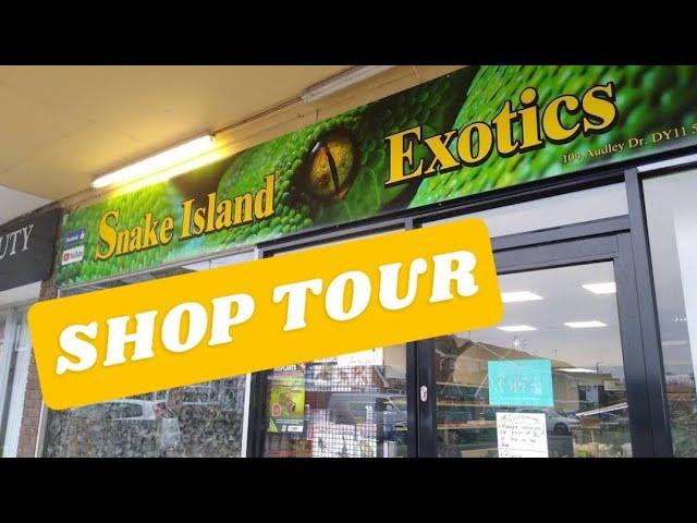 Snake Island Exotics - Shop Tour