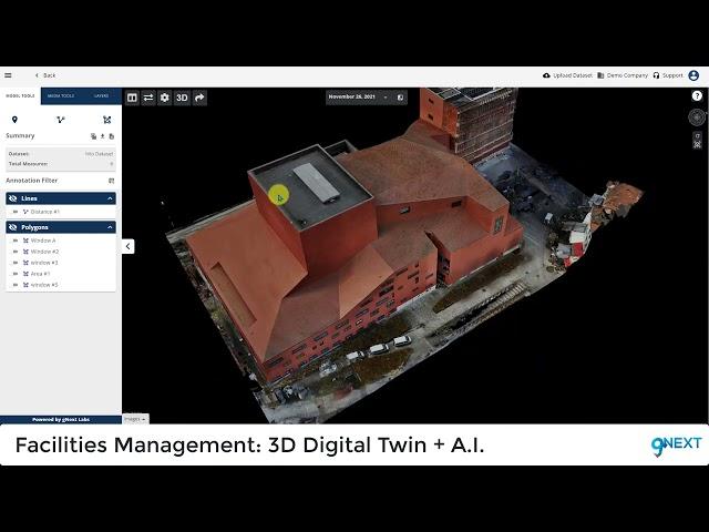 Property Inspection & Facility Management: Digital Twin + AI (DJI Drone)