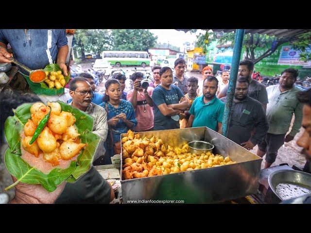 100Kg Everyday - Highest Selling Chaula Bara in BARGARH | Only 20₹/- | Street Food India