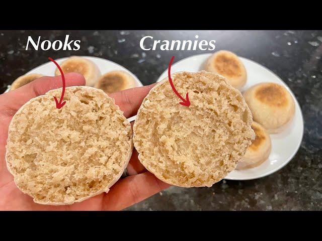 Sourdough English Muffins Recipe - Start-to-Finish