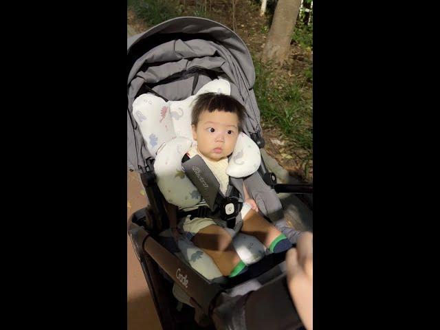 [korean family] First park walk with baby