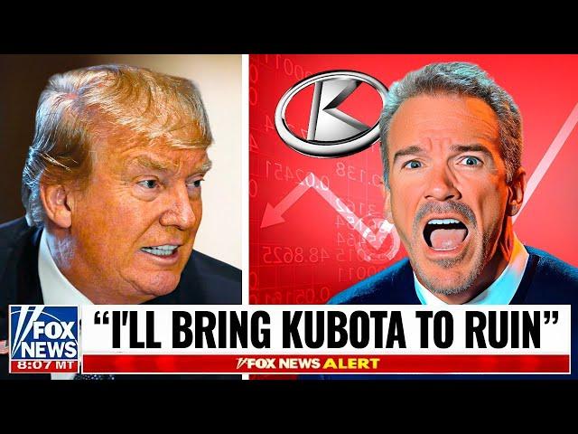 3 MINUTES AGO: TRUMP JUST DESTROYED KUBOTA