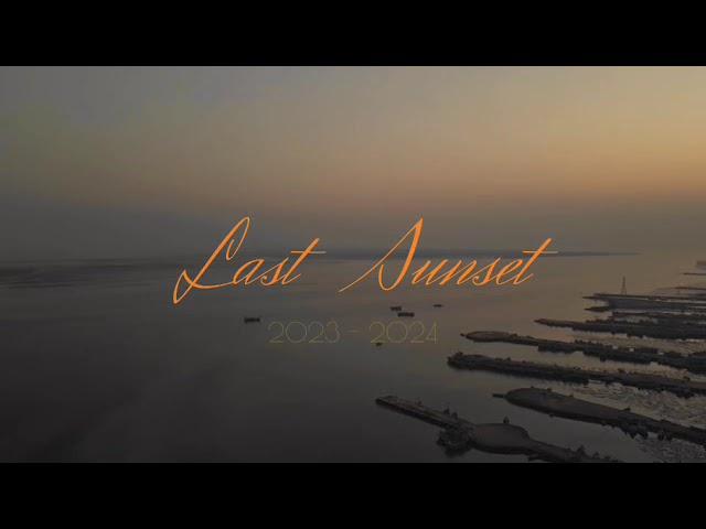 Happy new year #lastsunset #karachi #arbianseaview #2023recap #2024IsComing