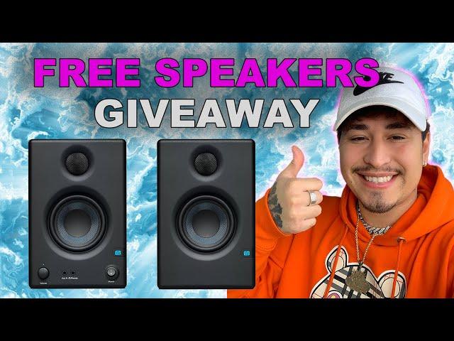 Free Studio Speakers Giveaway!